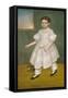 Girl with Kitten, 1836-38-Joseph Goodhue Chandler-Framed Stretched Canvas