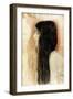 Girl with Long Hair, 1898-99-Gustav Klimt-Framed Giclee Print