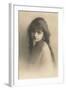 Girl with Long Hair-null-Framed Art Print