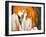 Girl with Orange Hair-null-Framed Art Print