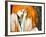 Girl with Orange Hair-null-Framed Art Print