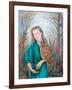 Girl with Owl, 2012-Silvia Pastore-Framed Giclee Print