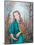 Girl with Owl, 2012-Silvia Pastore-Mounted Giclee Print