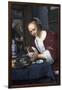 Girl with Oysters-Jan Havicksz Steen-Framed Premium Giclee Print