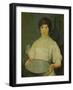 Girl with Pan (Oil on Canvas)-Charles Webster Hawthorne-Framed Giclee Print