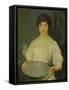 Girl with Pan (Oil on Canvas)-Charles Webster Hawthorne-Framed Stretched Canvas