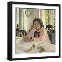 Girl with Peaches, 1887-Valentin Aleksandrovich Serov-Framed Giclee Print