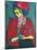 Girl with Peonies-Alexej Von Jawlensky-Mounted Giclee Print