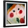 Girl with Ranunculus, 1914-Theo Van Doesburg-Framed Giclee Print