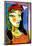 Girl with Red Beret-Pablo Picasso-Mounted Art Print