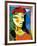 Girl with Red Beret-Pablo Picasso-Framed Art Print