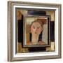Girl with Red Hair, 1915-Amedeo Modigliani-Framed Giclee Print