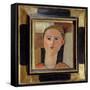 Girl with Red Hair, 1915-Amedeo Modigliani-Framed Stretched Canvas