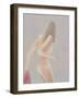 Girl with Red Towel, 1985-Lincoln Seligman-Framed Giclee Print