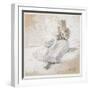 Girl with Shell at Ear, 1880 (Graphite, Charcoal and White Gouache on Paper)-Winslow Homer-Framed Giclee Print
