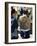 Girl with Shiva Tattoo on Back, Sensoji Temple, Asakusa, Japan-Christian Kober-Framed Photographic Print