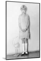 Girl with Stork, Mexico City, C.1926-Tina Modotti-Mounted Photographic Print