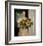 Girl with Sunflowers (1893)-Michael Ancher-Framed Premium Giclee Print