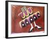 Girl with the Most Cake-Gina Bernardini-Framed Giclee Print