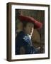 Girl with the Red Hat, C. 1665-66-Johannes Vermeer-Framed Art Print