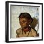 Girl with the Red Necklace-null-Framed Giclee Print