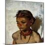 Girl with the Red Necklace-null-Mounted Giclee Print