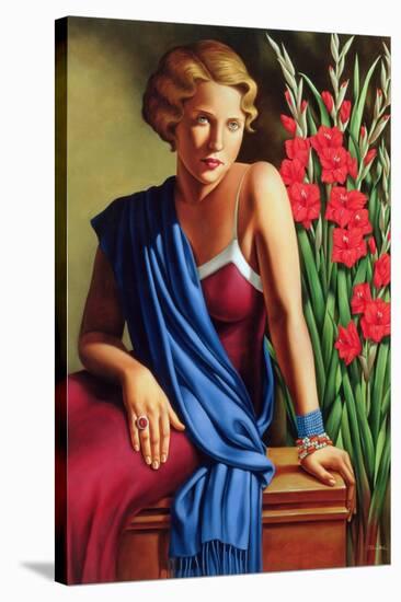 Girl with the Scarab Ring-Catherine Abel-Stretched Canvas