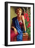 Girl with the Scarab Ring-Catherine Abel-Framed Giclee Print