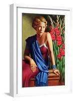 Girl with the Scarab Ring-Catherine Abel-Framed Giclee Print
