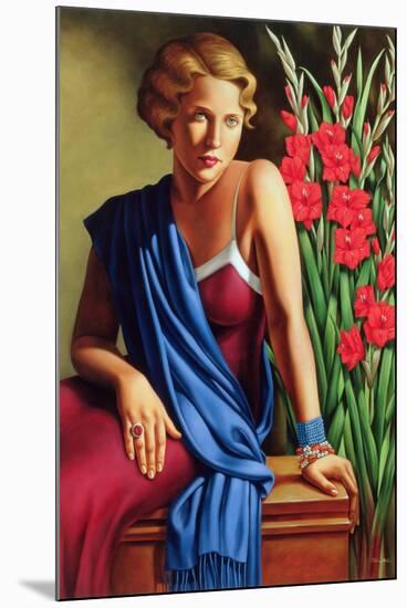 Girl with the Scarab Ring-Catherine Abel-Mounted Giclee Print