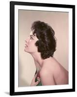 Girl with Towel, Profile-Charles Woof-Framed Photographic Print