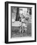 Girl with Toy Telephone-Philip Gendreau-Framed Photographic Print