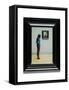 Girl with Vermeer, 2014-Max Ferguson-Framed Stretched Canvas