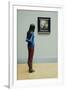 Girl with Vermeer, 2014-Max Ferguson-Framed Premium Giclee Print