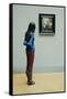 Girl with Vermeer, 2014-Max Ferguson-Framed Stretched Canvas