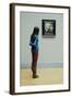 Girl with Vermeer, 2014-Max Ferguson-Framed Giclee Print