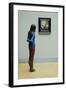 Girl with Vermeer, 2014-Max Ferguson-Framed Giclee Print