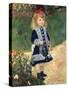 Girl with Watering Can, 1876-Pierre-Auguste Renoir-Stretched Canvas