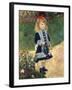 Girl with Watering Can, 1876-Pierre-Auguste Renoir-Framed Giclee Print