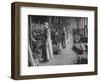 'Girl workers in a munitions factory', 1915-Unknown-Framed Photographic Print