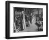 'Girl workers in a munitions factory', 1915-Unknown-Framed Photographic Print