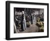 'Girl workers in a munitions factory', 1915-Unknown-Framed Photographic Print