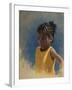 Girl Yellow-Michael Jackson-Framed Giclee Print