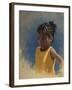 Girl Yellow-Michael Jackson-Framed Giclee Print