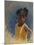 Girl Yellow-Michael Jackson-Mounted Giclee Print