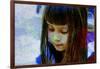 Girl-Andr? Burian-Framed Photographic Print