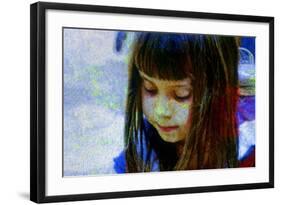 Girl-Andr? Burian-Framed Photographic Print