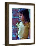 Girl-André Burian-Framed Photographic Print