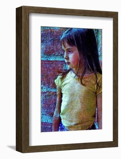 Girl-André Burian-Framed Photographic Print