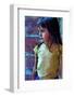 Girl-André Burian-Framed Photographic Print